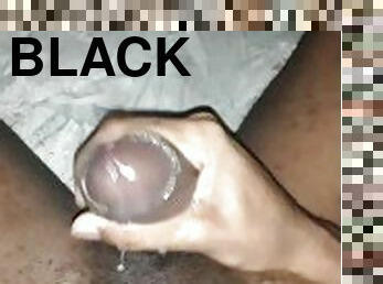 Slim Black Jamaican with huge dick