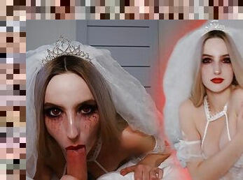 Vampire bride chose a dick instead of a glass of red liquid - Bellamurr