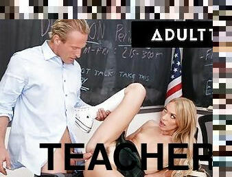 ADULT TIME - Khloe Kapri Gets Fucked HARD By Her Teacher In Detention! ????????????