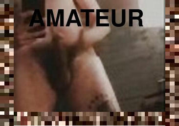 masturbation, amatör, cumshot, gigantisk-kuk, avrunkning, samling, sprut, söt, kuk