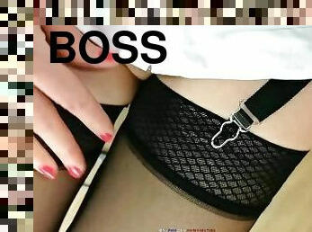 kantor, stocking, rusia, sekretaris, jenis-pornografi-milf, mainan, handjob-seks-dengan-tangan-wanita-pada-penis-laki-laki, bdsm-seks-kasar-dan-agresif, kaki, stocking-stockings