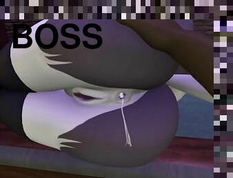 HELLUVA BOSS Black guy fucked in the ass pregnant Loona