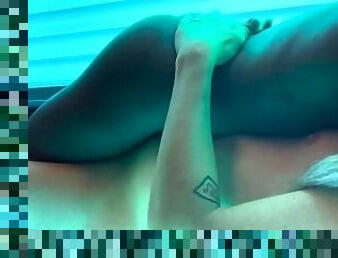 HOT Sex in the Tanning Salon