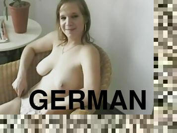 groß-titten, junge, deutsch, chubby, fingerspiele, europäische, blondine, euro, allein, brunette