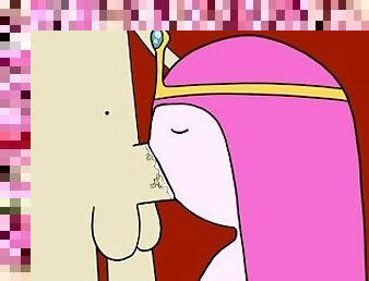 Princess Bubblegum Sucks Cock