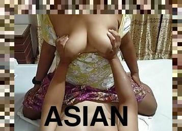 asiatisk, storatuttar, bröstvårtor, amatör, hemmagjord, massage, bbw, knubbig, thailändsk, moster