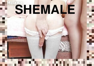 doggy, shemale, strapon, amatør, anal, babes, hardcore, hjemmelaget, ladyboy, hore