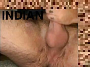 Cumshot short by Indian man