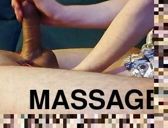 Cock Massage And Cumming