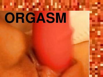 orgasme, amatør, legetøj, synsvinkel, dildo, solo