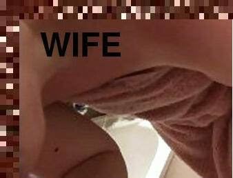 mandi, payudara-besar, isteri, amatir, sayang, blowjob-seks-dengan-mengisap-penis, penis-besar, jenis-pornografi-milf, buatan-rumah, pasangan