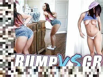 BANGBROS - Battle Of The GOATs: Teanna Trump VS Keisha Grey