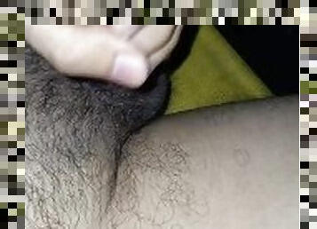 Mi Pene cabezon sacando leche caliente