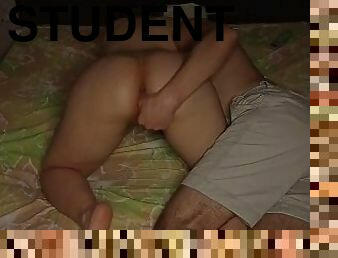 Masturbates wet pussy student with big ass - LuxuryOrgasm