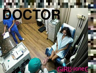 Doctor Tampa And Channy Crossfire In Cutie Genesis Gets 1st Ever Gyno Exam At Nurse Aria Nicoles Gloved Hands From 5 Min