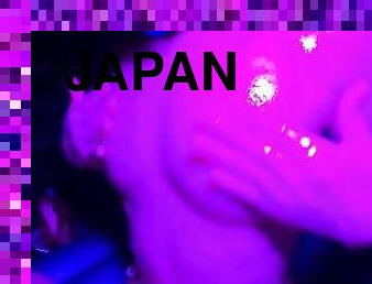 Japanses sex establishment play sexual activity (at a brothel) involving body lotion and an air matt