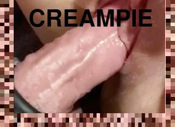 Hard quick fuck with deep Creampie for my step sister.