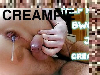 Self Fuck BWC and juicy creampie ????????