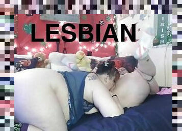 vagina-pussy, amatir, lesbian-lesbian, pasangan, gemuk, permainan-jari, basah