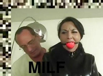 Gina Gagged In A Straitjacket