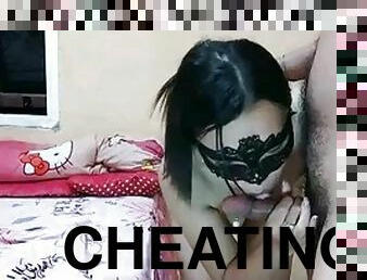 Cheating open door flashing outdoor