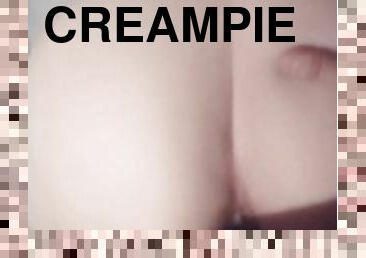 Our first huge creampie!