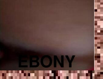 Ebony getting pounded doggy style