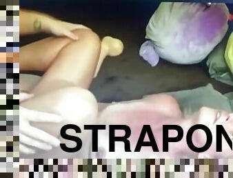 orgasme, strapon, amatør, anal, lesbisk, milf, hjemmelaget, par, cum, blond