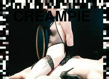 Creamy Creampie S. - Boyfriend Is To Eat The Cum Out Of His 18 Year Old Mistresses Pussy 7 Min