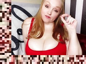Hot BBW with Big Tits and Cleavage - Nice Girl SPH