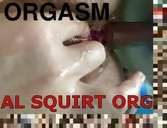 orgasmi, ruikkiminen, amatööri, anaali, milf, kotitekoinen, äityli, puuma