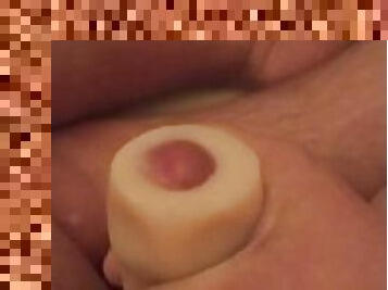 Cum in fleshlight in shower