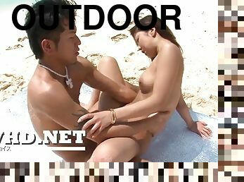 Outdoor fun with the passion of Yui Nanase and Kyoki Mizusawa