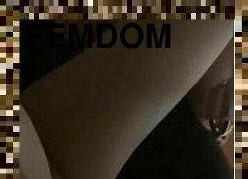 Femdom: audio only pegging sissy cuck