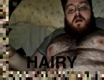 I fuck a hairy fat guys ass until I cum inside