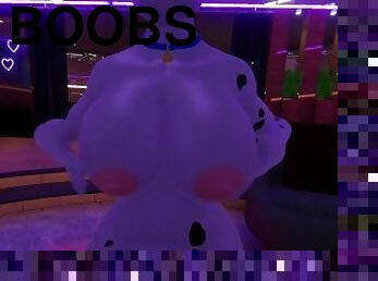Virtual Reality Furry Boobs Play Part 2[NO VR]