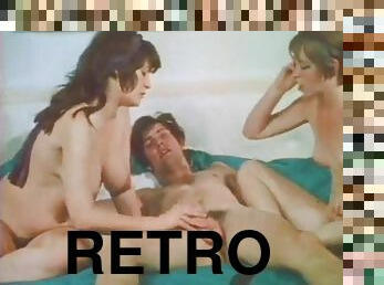 culi, tettone, cazzi-enormi, seghe, vintage, retro, trio, brunette