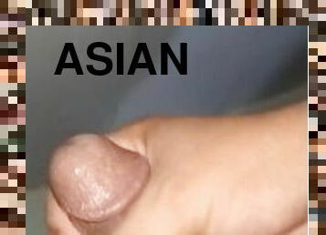 asia, mastubasi, umum, amatir, dewasa, penis-besar, handjob-seks-dengan-tangan-wanita-pada-penis-laki-laki, sentakkan, sperma, seorang-diri