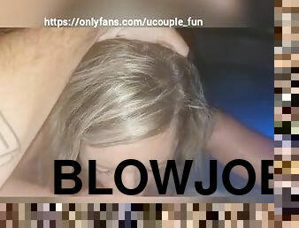 amatør, babes, blowjob, stor-pikk, tenåring, blond, virkelig, pikk, suging