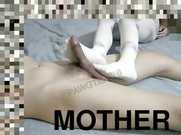 mastubasi, stocking, amatir, jenis-pornografi-milf, buatan-rumah, ibu, kaki, stocking-stockings, manis, ibu-mother