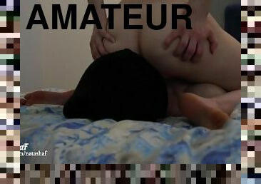 amateur, fetish, perempuan-simpanan, hotel, duduk-atas-muka, basah