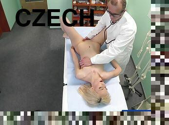 jururawat, perempuan-jelita, perempuan-murah-slut, menakjubkan, orang-czech, hospital