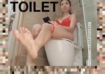 asiatiche, schiave, biancheria-intima, toilette, cinesi, dominazione, dominazione-femminile