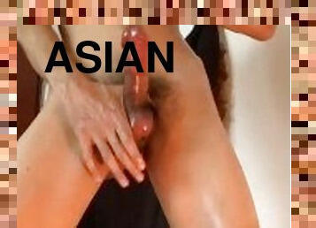 asia, amatir, penis-besar, homo, handjob-seks-dengan-tangan-wanita-pada-penis-laki-laki, teransang, seorang-diri, penis