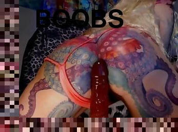 CloseUp Tattoo Asshole AssJob Pussy Play Panty Fetish 3