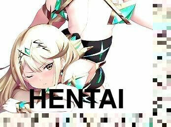 Hentai JOI - Mythra (Xenoblade Chronicles 2) is a Buttslut! (Facesitting, Breathplay, Anal Creampie)