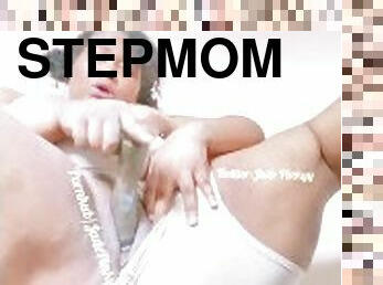 My Thick Latina Stepmom Fucks Her Tight Creamy Pink Pussy