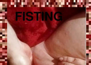 fisting, fitta-pussy, amatör, milf, hemmagjord, mamma, par, bbw, knubbig, mor