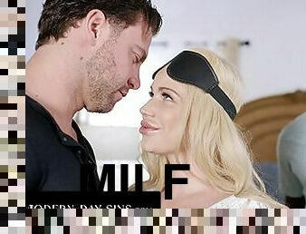 MODERN-DAY SINS - Blonde MILF Spencer Scott Blindfolded & IMPREGNATED By Her Husband's Best Friend!