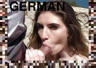 Small German Teen Candice Real Pov Beach Sex By Old Guy - Curly Hair